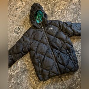 EUC North Face Reversible Down Jacket size 18